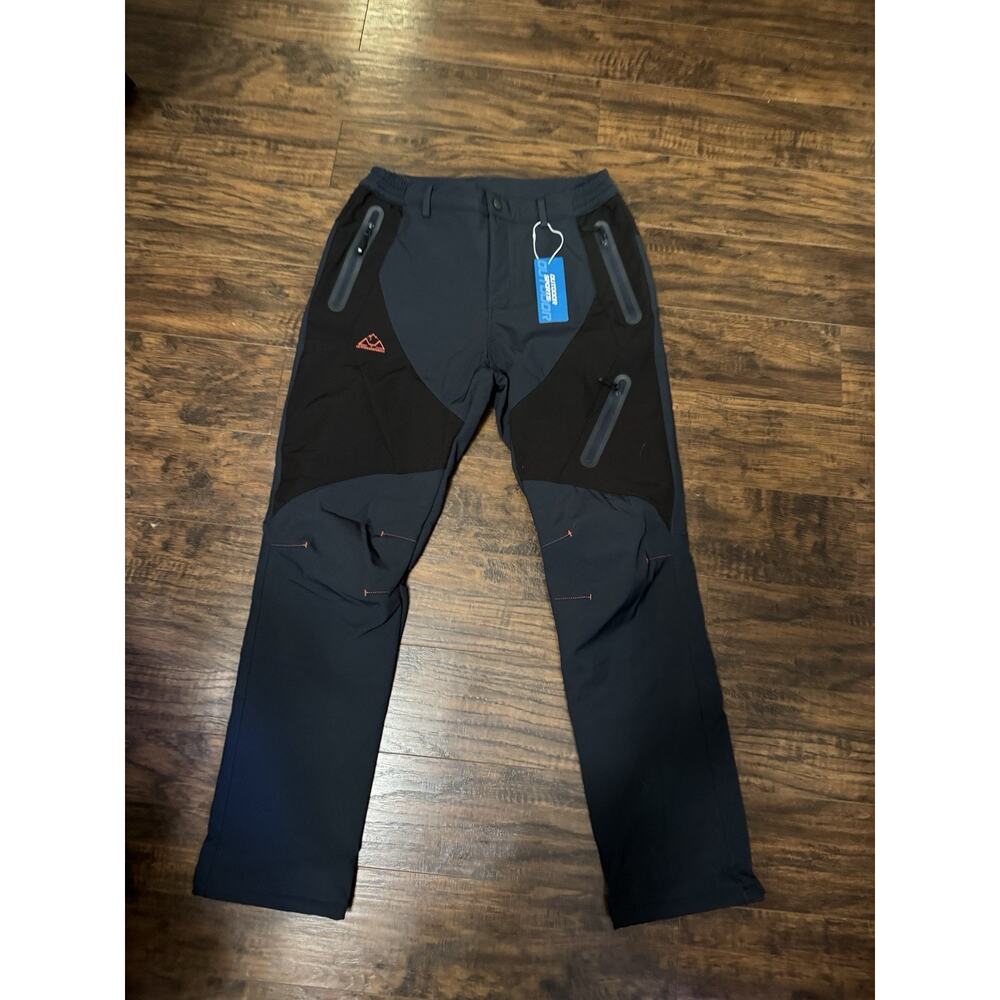 Outdoor Sports Flannel Lined Ski Snowboard Pants Medium